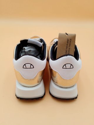 Scarpe da ginnastica Ellesse oro e bianche n. 38