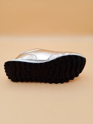 Scarpe da ginnastica Ellesse oro e bianche n. 38