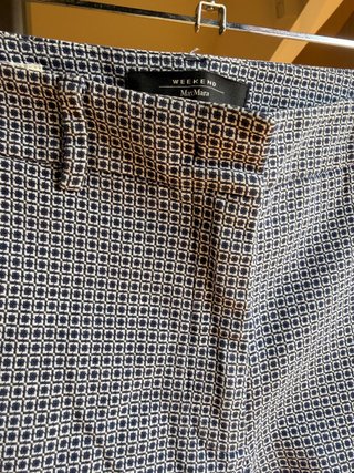 Pantalón Capri Weekend Max Mara Estampado Talla 34