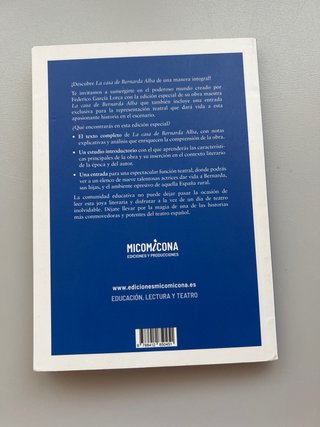 CASA DE BERNARDA ALBA, LA (LECTURA+TEATRO) 2024
