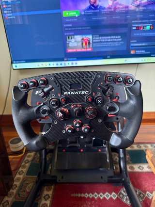 Fanatec CSL Elite + Aro F1 + Pedales ClubSport V3