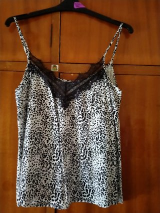 Conjunto Top y Shorts Estampado Animal Print