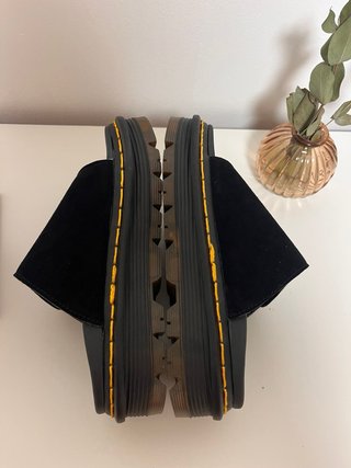Dr. Martens Zebzag Slide Sandalias Negras