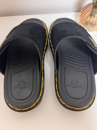 Dr. Martens Zebzag Slide Sandalias Negras