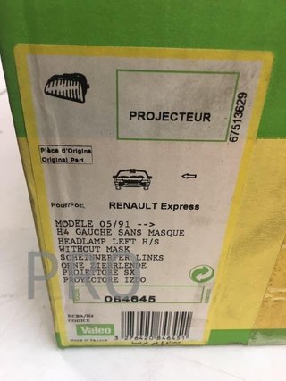 Faro renault express izquierdo nuevo