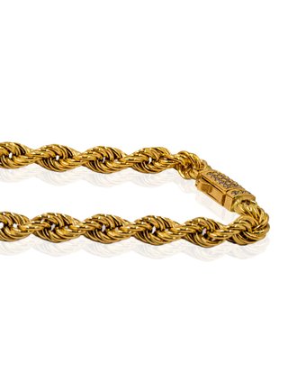 Cadena eslabón cordón 62cm oro 18k - ref.16050