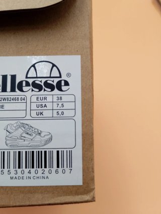 Scarpe da ginnastica Ellesse bianche e beige n. 38