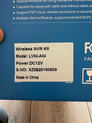 4 Cámaras Vigilancia WiFi Exteriores