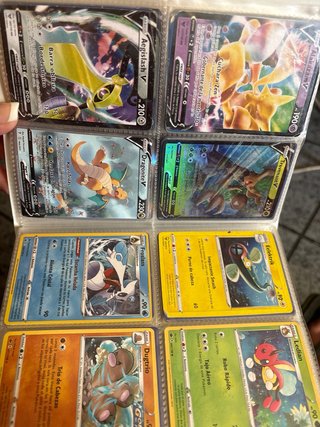 Lote Cartas Pokémon V, EX y V-ASTRO