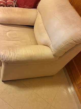 Butacas de tela beige