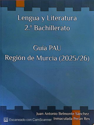 Lengua y Literatura 2.º Bachillerato Guía PAU R...