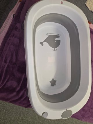 Bañera para bebé plegable