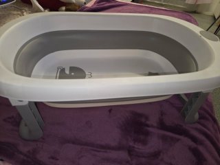 Bañera para bebé plegable