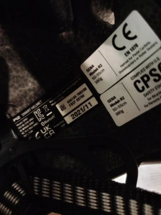 Casco SENA R2 Talla S (50-55cm) Intercom