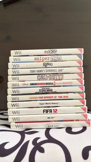 Pack 12 Juegos Wii