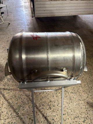 Barbacoa artigianale in metallo