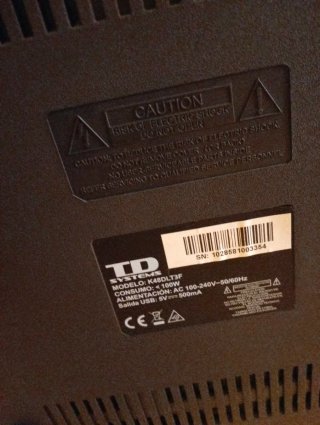 Televisor Negro