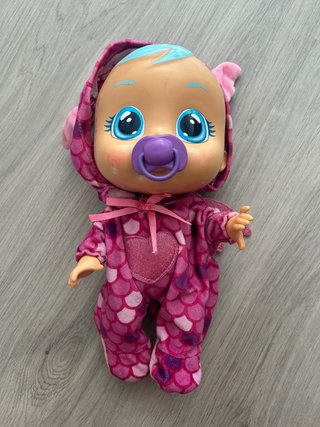 Muñeca Bebé Llorón Rosa Dragón