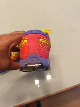 Zapatillas Salewa Trail Running Naranja/Morado
