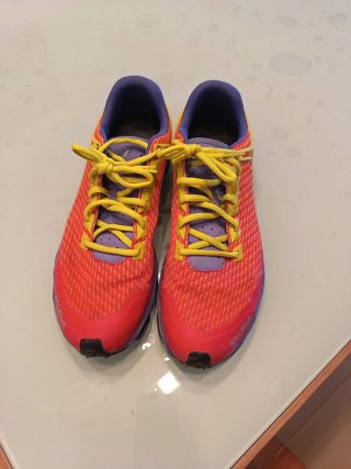 Zapatillas Salewa Trail Running Naranja/Morado