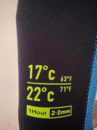 Neopreno niño 2mm OLAIAN 8 años (125-132cm)