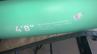 Tabla Fanatic Sky Wing 4'8 -60L Windfoil