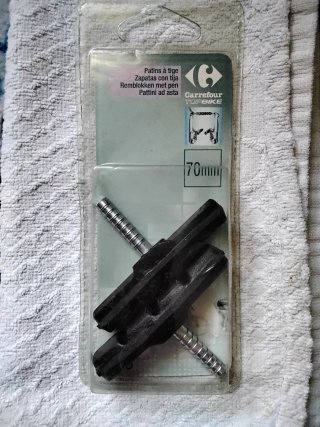 Zapatas Freno Bicicleta 70mm.