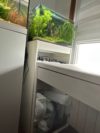 Acuario completo con mueble