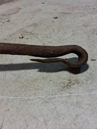 MUY ANTIGUA ANCLA FORJA HERRERO B E