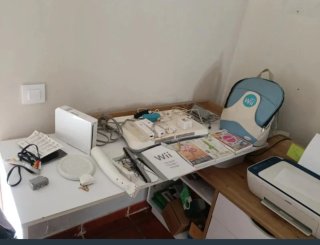 Nintendo Wii Blanca con juegos