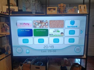 Nintendo Wii Blanca con juegos