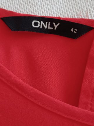 Blusa Only Roja Talla M