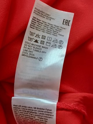 Blusa Only Roja Talla M