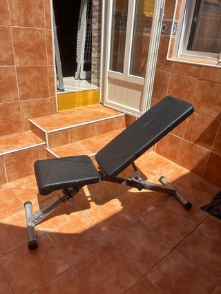 Banco de gimnasio ajustable