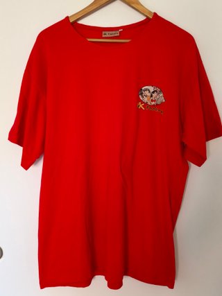 Camiseta Poolack Surf Life Let's Dream | Rojo |