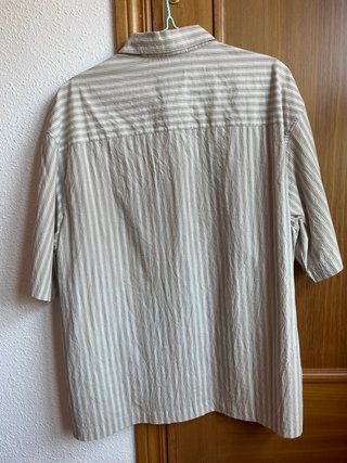 Camisa H&M Algodón Rayas Talla L