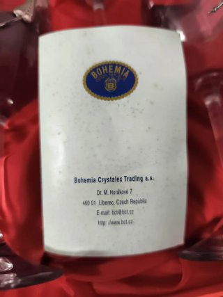 Cristal Bohemia 6 Copas y Jarra