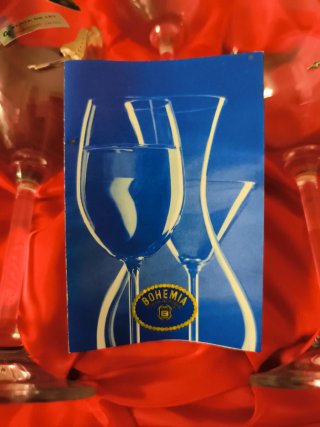 Cristal Bohemia 6 Copas y Jarra