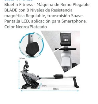 Máquina de Remo Plegable Blade 2.0