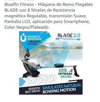 Máquina de Remo Plegable Blade 2.0