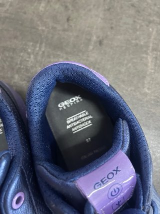 Scarpe Geox Tg. 37 Blu/Viola
