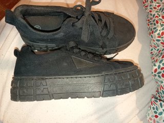 Botines negros talla 38