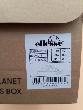Scarpe Ellesse nere n 40
