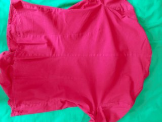 Camisa roja bordada