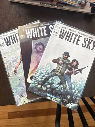 White Sky Comic Image USA 3 primeros números