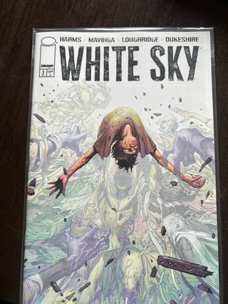 White Sky Comic Image USA 3 primeros números
