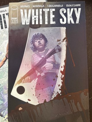White Sky Comic Image USA 3 primeros números
