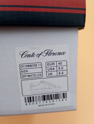 Scarpe Conte of Florence bianche n. 40