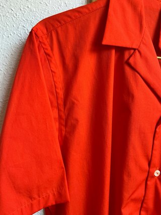 Camisa Zara Naranja Talla M