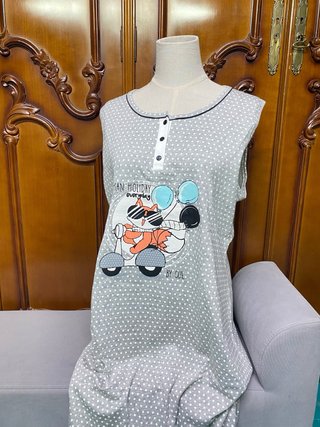 Camisón pijama verano estampado zorro